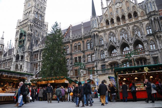 クリスマスマーケットを見にミュンヘンへ（１）～クリスマスマーケット Day Time 〈トラディショナル〉編