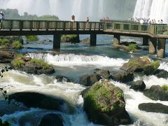 中南米の旅・思い出のアルバム　ブラジル側から見るイグアスの滝