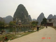中国・小桂林の旅（4）～桂林の風景を凝縮したような旧州、鵝泉