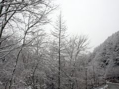 雪景色みながらのドライブ・青梅街道