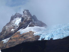 エル・カラファテで初めて見る氷河　（４） El Calafate, Algentina