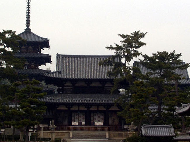 法隆寺・その１（西院伽藍）