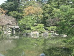 日本庭園はやはりいいですね。京都御所。