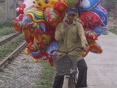 中・老・越ジグザグ旅【30】　ハノイ　自転車で郊外へ