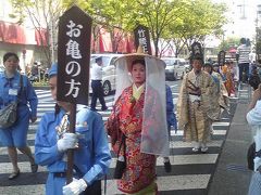 名古屋　栄～白川公園へ　　春姫道中に遭遇