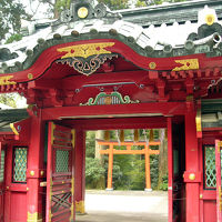 【1日目】箱根神社でしっとり。