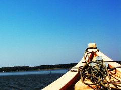 屋形船に乗って西印旛沼を遊覧　☆貴重な水源は生物も豊かに