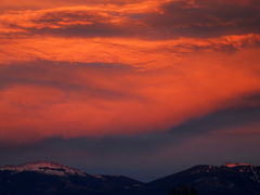 サウス・ウエストの夕焼け･･･