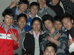 チベット子供村2009訪問写真