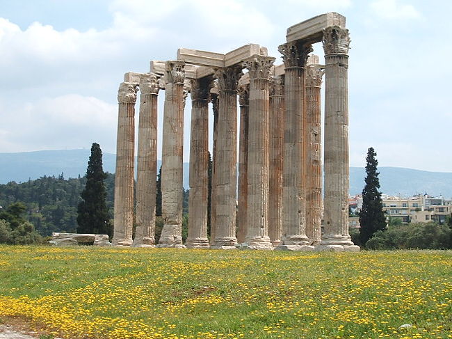 花咲くアテネ４日目 衛兵交代とゼウス神殿 アテネ ギリシャ の旅行記 ブログ By 幸福美満さん フォートラベル