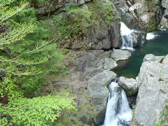 滝紀行◆みたらい渓谷の二つの滝『みたらい滝』『光滝』（奈良県天川村）