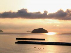 雨の甑島　（フェリーニューこしき・甑島館）