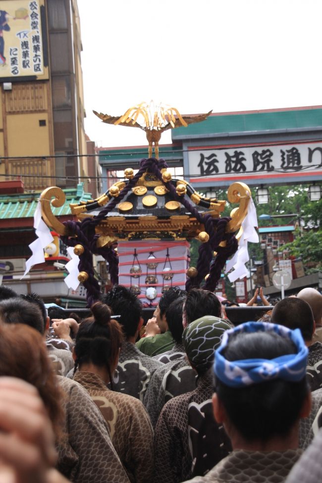 浅草三社祭　宮出し復活！