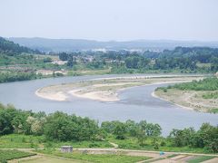 関越自動車道から見られる風景?越後川口ＳＡにて