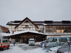 津軽の雪道