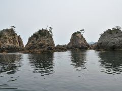 大山・広島旅行　１　機内と遊覧船