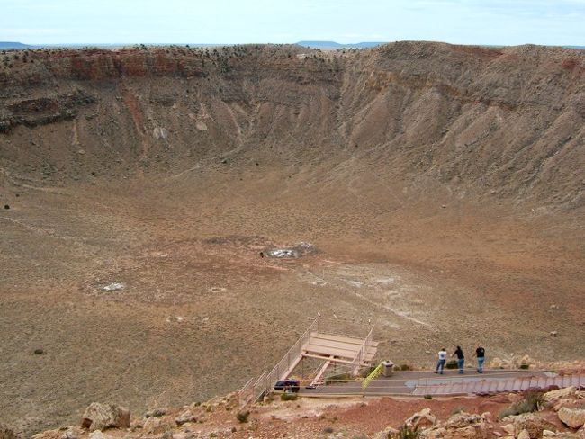 Meteor Crater, Sunset Crater National Monument, Wupatki National Monument（2007年夏の旅行記）