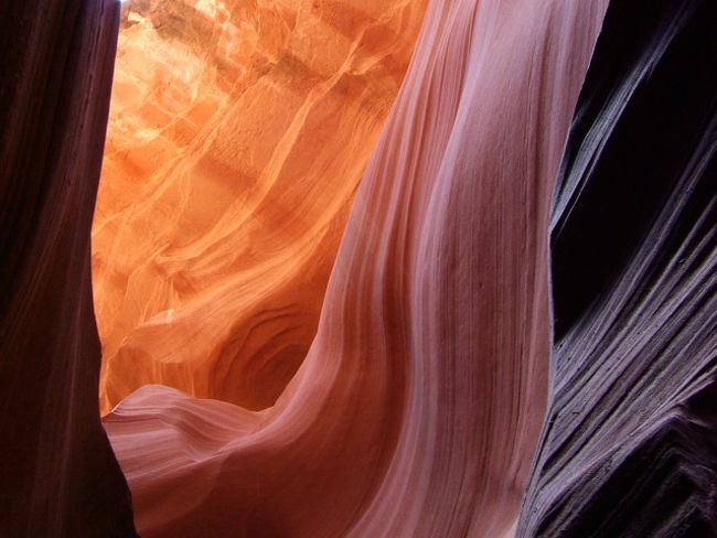 Lower Antelope Canyon, Toad Stools（2007年夏の旅行記）