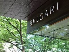 BVLGARI IL CAFE（表参道）と夜の A971（ミッドタウン）