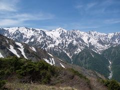 両手に花？中国人の友人との飛騨・信州旅行?　八方尾根で遊ぶ