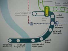 24日曜BTSウォンウェイヤイ駅からその先の国鉄SRT駅を目指す