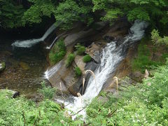 泉源渓谷（岡山県鏡野町）の２つの滝◆初夏の岡山＆鳥取の滝めぐり《その４》