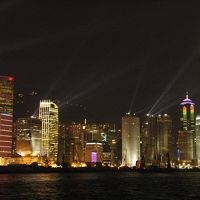 夜の香港　ひとり散歩