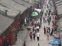 中国・中原地方の旅　−９　　世界遺産の「平遥古城」