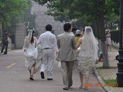 青島4★新婚さんがいっぱいの八大関を散歩
