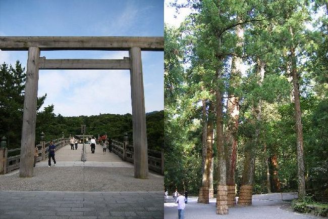 ７月１１日　京都から伊勢神宮へ　<br />　　　　　　鳥羽にて宿泊