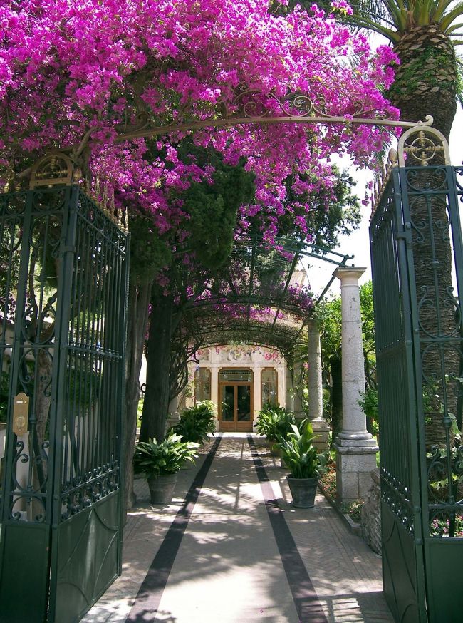 定期航路フェリーでマルタ島(9)1日ツアーでヴァレッタ港から高速船でシチリアのポッツアーロ港を経由してタオルミーナへ至る。