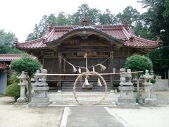 東豊野神社(吉備中央町豊野）狛犬改め