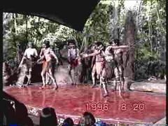 オーストラリアの原住民アボリジニの諸芸をビデオクリップにした