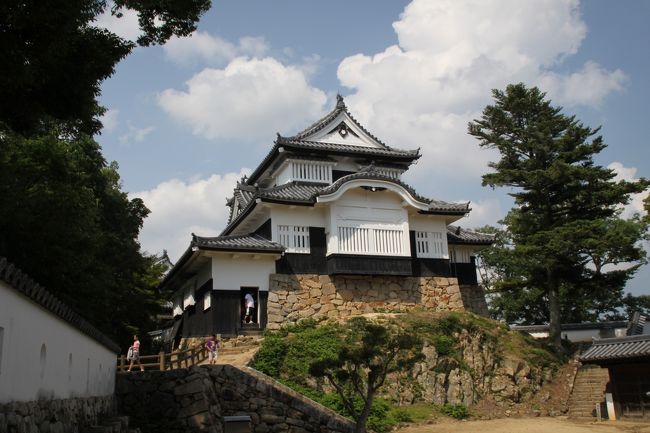 高梁は岡山県の中部、高梁川の中流域に広がる鎌倉時代からの城下町。江戸時代は「松山」と呼ばれ、標高４３０ｍの臥牛山には近世の山城が残っており、城下には悠久の歴史を伝える寺院や古いまちなみも残っています。<br />梅雨の合間に晴れた蒸し暑い７月の上旬にたずねてみました。