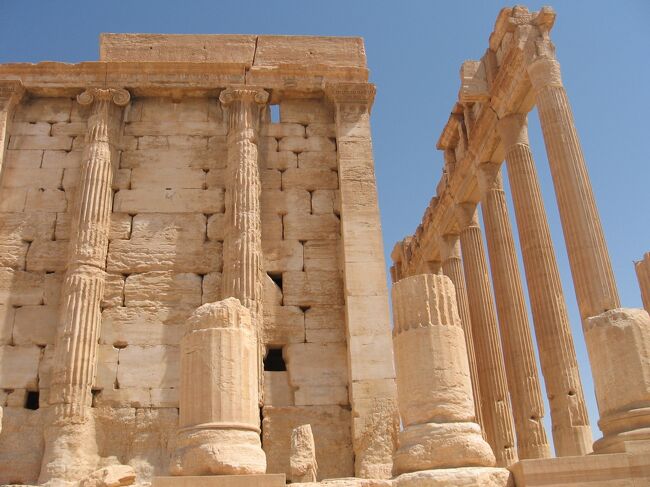 2009中東13　シリア(パルミラ　ベル神殿)　