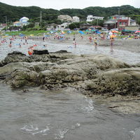 坂田で ブクブク 海水浴