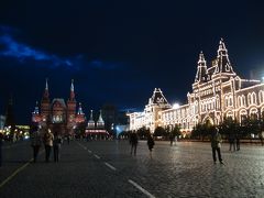 ロシア個人旅行☆モスクワ①日目～夜景