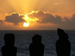 リーマンパッカーのイースター島9日間ひとり旅【4】夕陽のアフ・タハイ１日目編