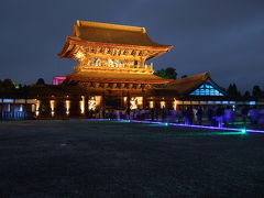 瑞龍寺ライトアップ