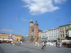 ポーランド旅行　１　クラクフ　Cracovie