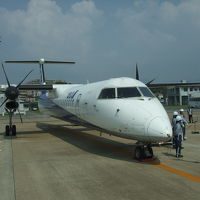 飛梅　と　DHC-8-Q400