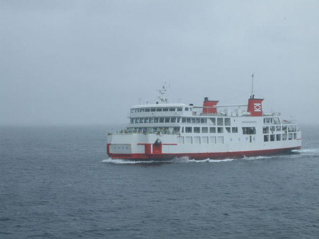 ツーデーパスの旅2日目です。<br /><br />この日は東京湾フェリーが目玉。<br />・・・だったのですが、あいにくの雨で<br />景色がかすんでいたのが残念です。<br /><br />晴れの日にまたのりに行きたいものです。<br /><br /><br />●行程<br />千葉8:41〜浜金谷9:43(新宿さざなみ)※特急券別途購入<br />浜金谷港10:45〜久里浜港11:25(東京湾フェリー)<br />久里浜港〜京急久里浜駅(京急バス)<br />久里浜11:56〜