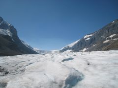 アイスブルーの世界(氷河ウォーク/Athabasca Glacier in Canada)