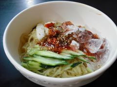 一人ぷらぷら韓国旅行９日目その２・済州島の東門市場で「チョルミョン」