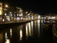 アムステルダムの夕景