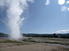 イントゥ・ザ・ワイオミング。８　イエローストーン国立公園へ引き籠り４日目　オールドフェイスフルにお泊まり