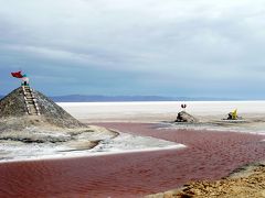 stu02蜃気楼も姿を見せた北アフリカ最大の大塩湖・ショット・エル・ジェリド in 南部チュニジア