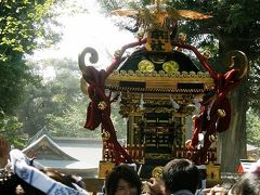 鷲宮町「土師祭」千貫神輿･･･②千貫神輿の渡御