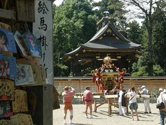 鷲宮町「土師祭」千貫神輿･･･③アニメ「らき☆すた」みこし