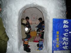 横手かまくら祭りの旅！